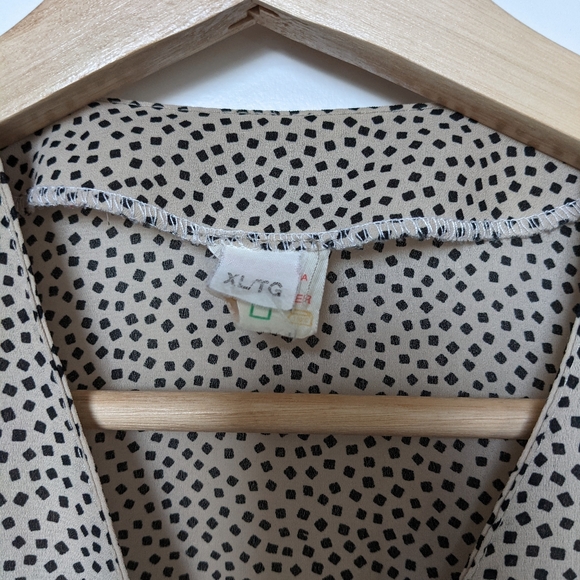 Vintage polka dot blouse - Picture 3 of 10